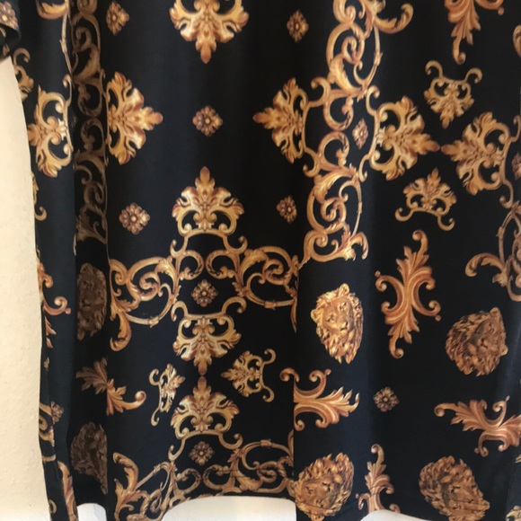 FRESH PRINT OF BEL AIR Men's t shirt black gold size L - Picture 4 of 4